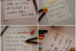 Lernen und Lettern. Beides beginnt mit L... und macht mir richtig Spaß. (Lena-Kimberly Gosticev, 8c)
